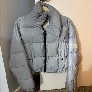 Garage Charcoal Puffer Jacket